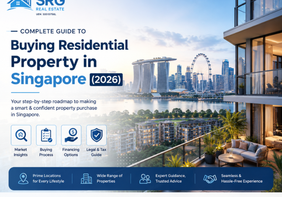 Singapore skyline at dusk with Marina Bay Sands — Complete Guide to Buying Residential Property in Singapore 2026