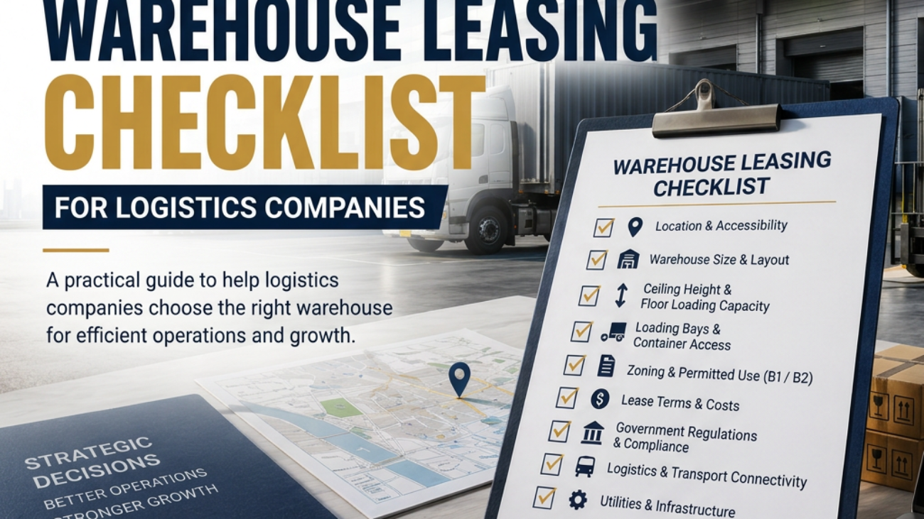 warehouse leasing checklist
