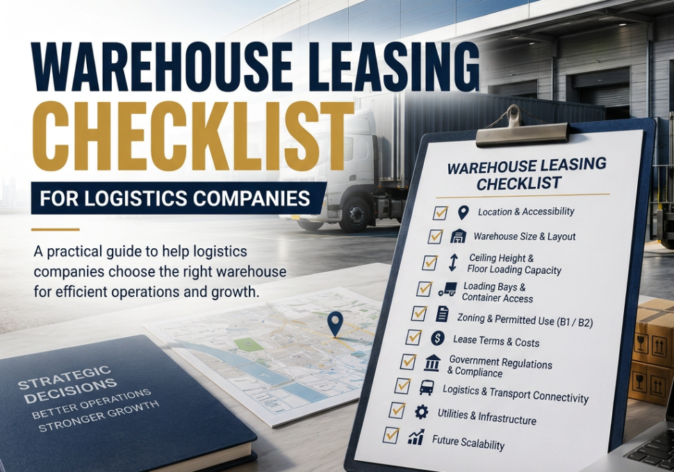 warehouse leasing checklist